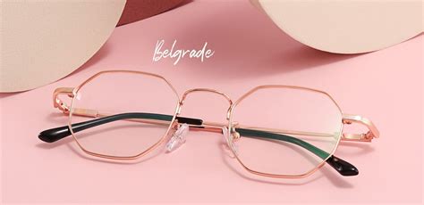 rose gold prescription glasses